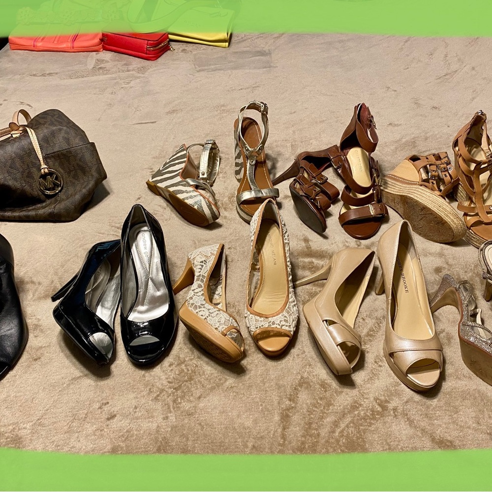 ***SHOE SALE***some Name brand, gently worn, sizes 8 & 8 1/2🥳👠